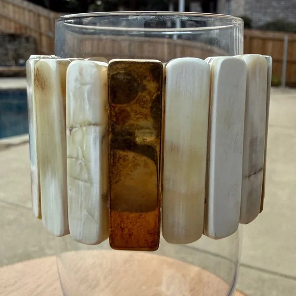 Anthropologie Buffalo Horn Stretch Bracelet!!🔥🔥🔥 - Picture 11 of 15